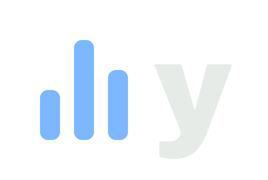 The yStream mark: three level bars leading into a lowercase y.